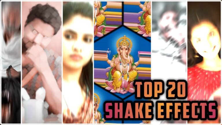 Top 20 Alight Motion Shake Effect Presets