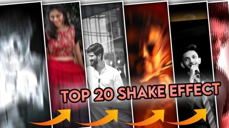 Top 20 Shake Effect Preset